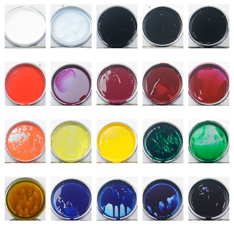 Cheap Price 1K International Matte Black Car Paint Car Body Refinish Strong Covering Blackest Metallic Paint Colors