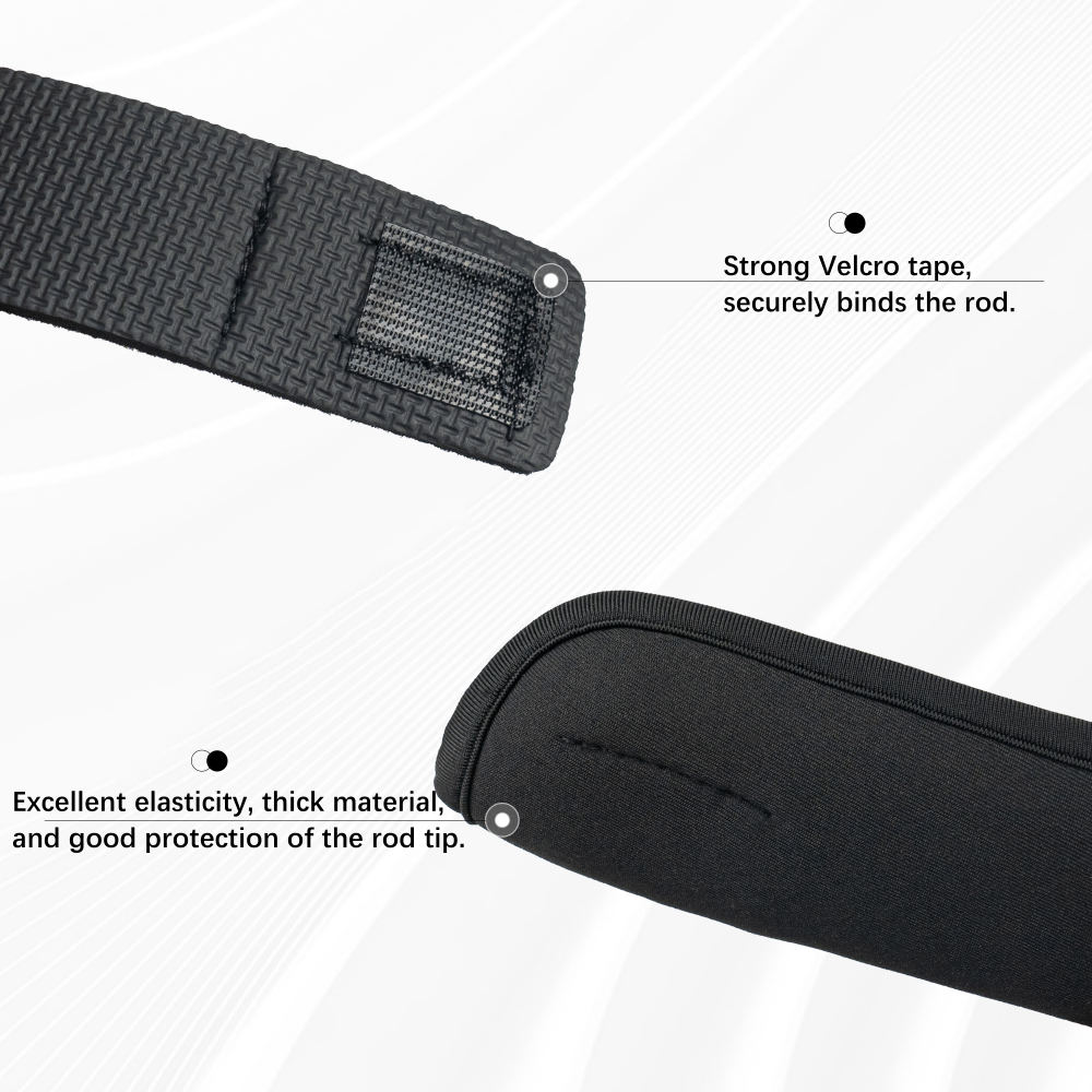 Custom Brand Logo Durable Fishing Rod Carry Strap Shoulder Belt High Quality Holder 24cm