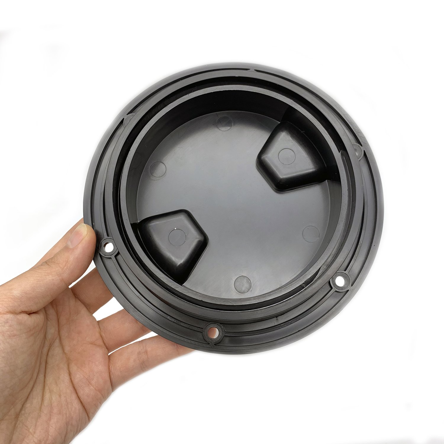 Marine Accessories Yacht Hatch Cover Black Nylon 4 Inch 6 Inch 8 Inch Boat Deck Plate