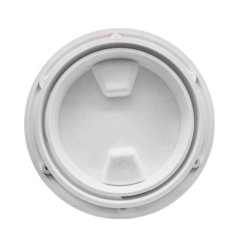 Marine Accessories Yacht Hatch Cover Black Nylon 4 Inch 6 Inch 8 Inch Boat Deck Plate