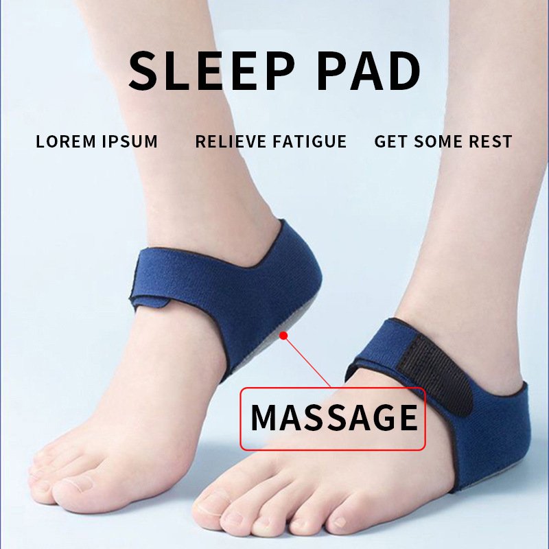 OEM LOGO Insomnia Point Insoles Stick Heel Cover Heel Protective Cover Warm and Promote Blood Circulation Foot Care Tools