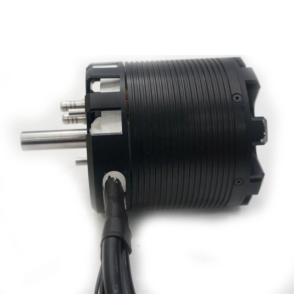 Maytech Brushless 9096 18KW Motor Outrunner with Watercooling for Electric Motorcycle Car Giant Robots Electric Surfboard