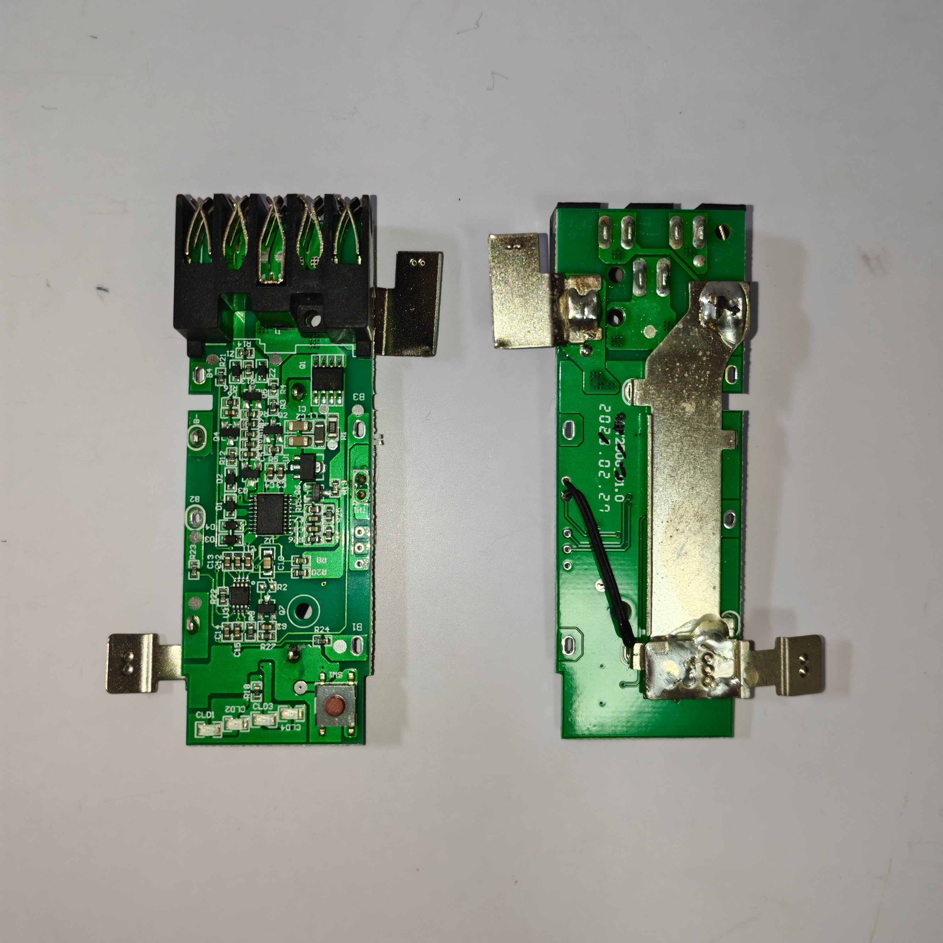 Factory Price 8AH 10Ah Milwauke M18 18V BMS PCB Board Drain 80A Discharge 10 Cells 21700 Thicker Plate @0.6mm Plastic case