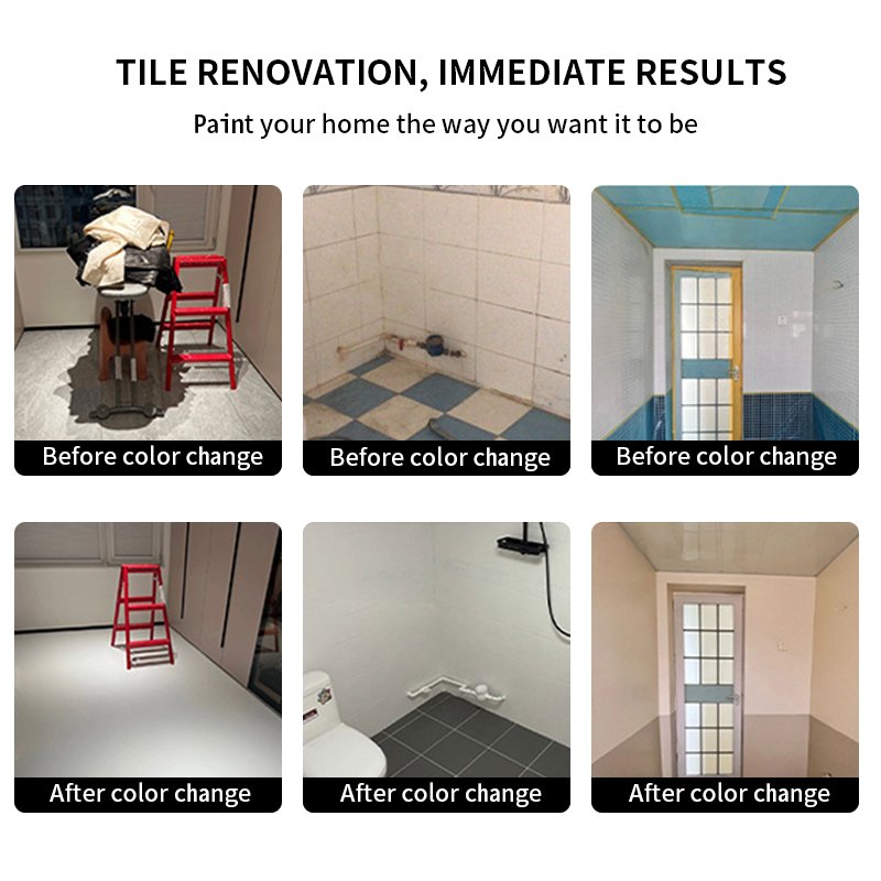 One Coat Paint Magnolia Satin Tub and Tile Paint Easy Cover Sink Bathroom Tile Paint Kit Semi-Gloss White