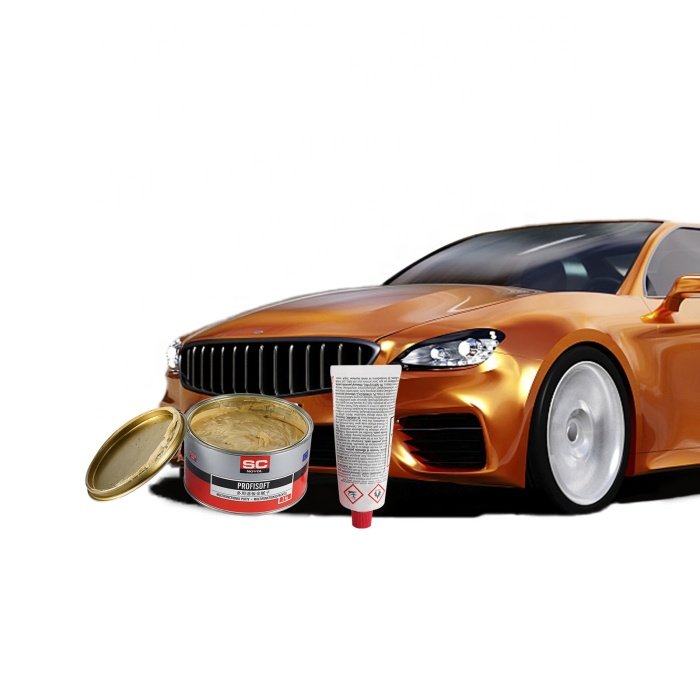 High Performance Automotive Refinish Paint Metallic Colors Autobody Repair Car Paint Supplier 2k Mud Yellow