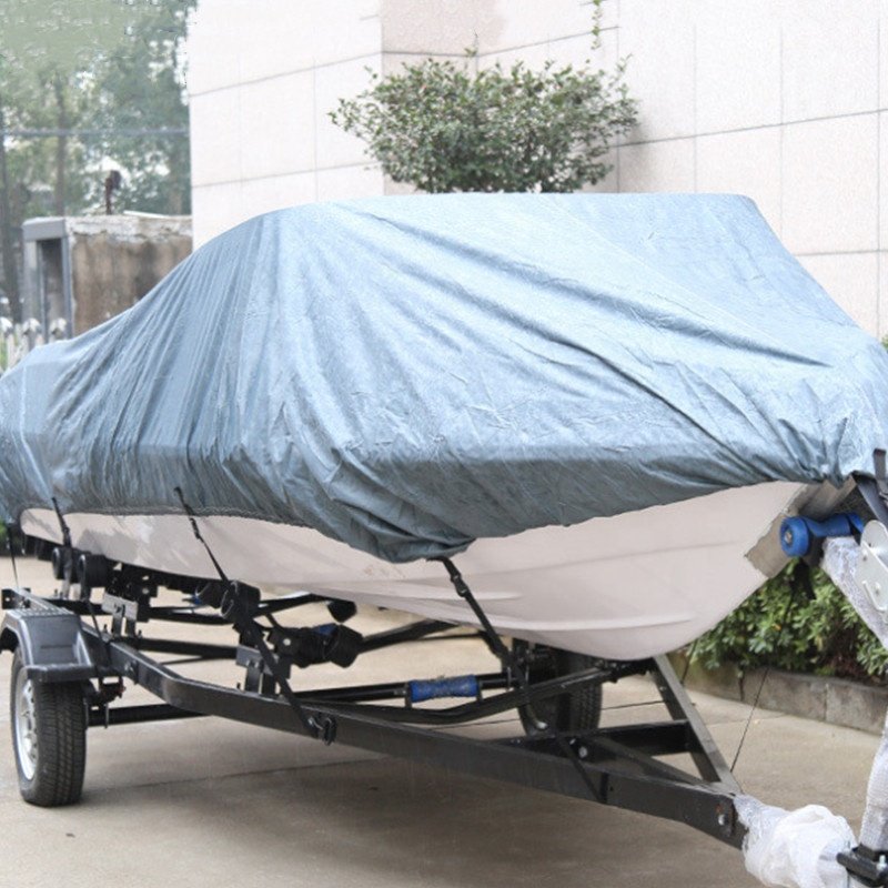 Boat Cover Waterproof UV Resistant Fishing Boat Cover