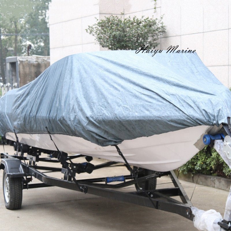 Boat Cover Waterproof UV Resistant Fishing Boat Cover