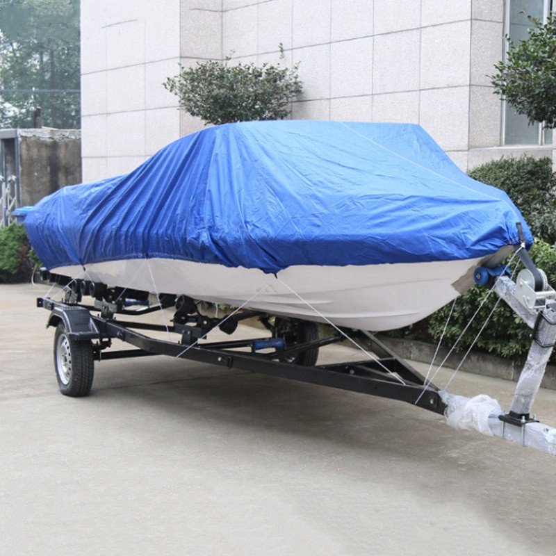 Boat Cover Waterproof UV Resistant Fishing Boat Cover