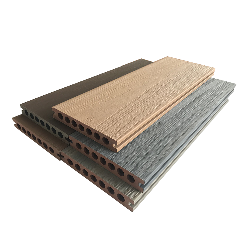 Modern Design WPC 20mm 25 mm Decking Solid Waterproof Wooden Laminated Flooring Outdoor Plastic Deck Floor Covering