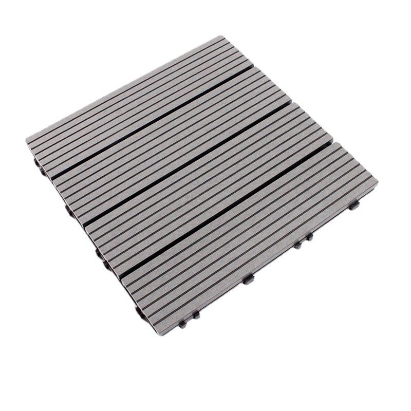 Modern Design WPC 20mm 25 mm Decking Solid Waterproof Wooden Laminated Flooring Outdoor Plastic Deck Floor Covering
