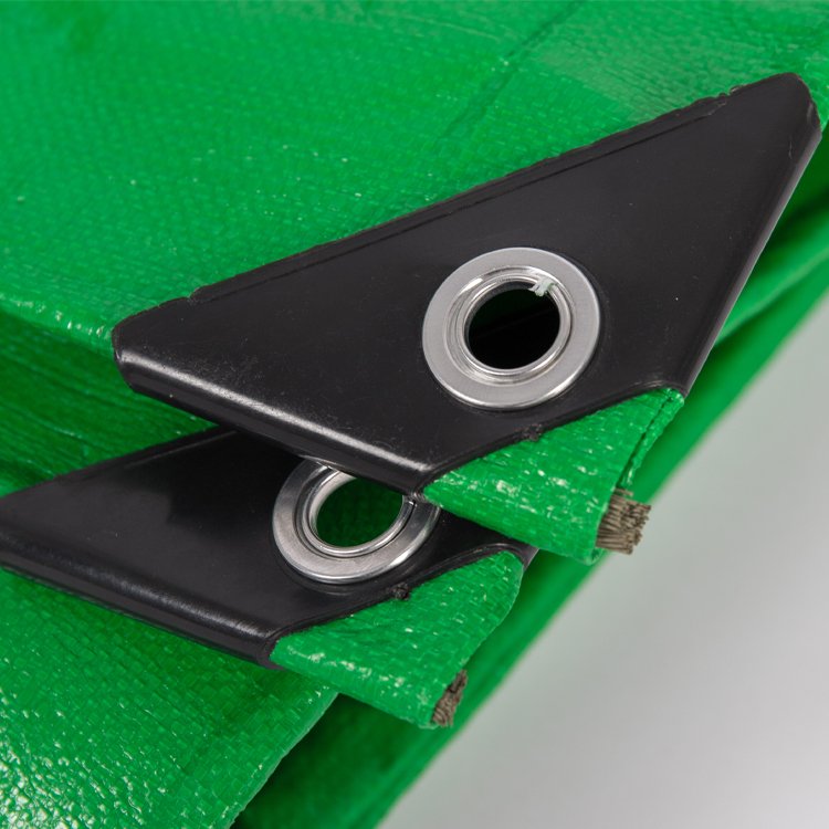 Waterproof Poly Tarp Heavy Duty Reinforced Tarpaulin Ground Sheet Camping Tent Boat Car Cover with Eyelets