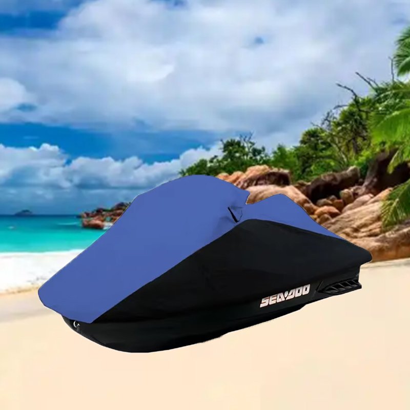 Durable Heavy Duty Trailerable Watercraft Jetski Seadoo Jet Ski Cover Waterproof Customized Logo Boat Cover
