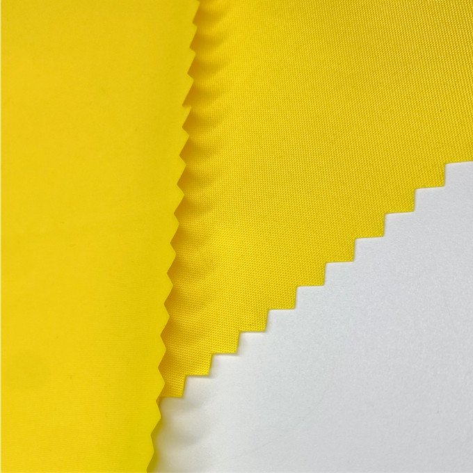 Factory Direct Sale Waterproof 210T Polyester Taffeta Pvc Recycle Flattening Fabric for Rain Cape Fabric