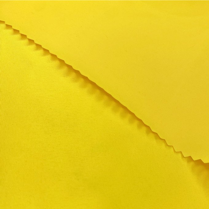 Factory Direct Sale Waterproof 210T Polyester Taffeta Pvc Recycle Flattening Fabric for Rain Cape Fabric