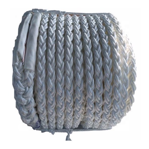 8 Strand pp Nylon Polyester Rope Used in Boat Marine Sea Yacht
