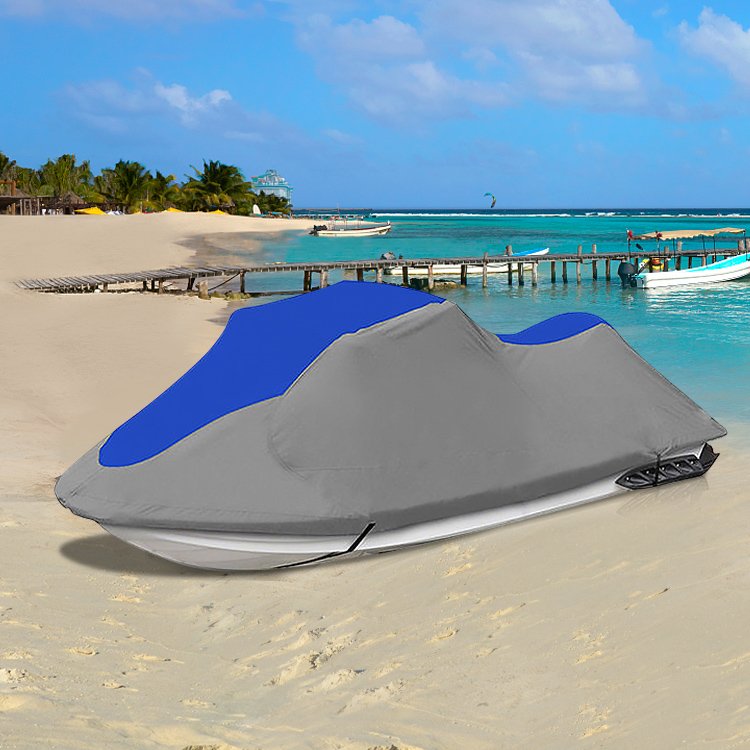 STARRYHEART Breathable Watercraft Waverunner Jetski Cover Jet Ski Boat Pwc Cover Waterproof Boat Cover