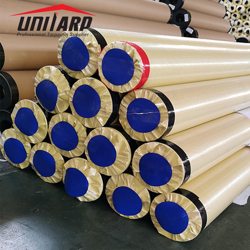 Uni-tarp Supplier 0.52mm 650gsm 0.68mm 850gsm Tarpaulin Inflatable PVC Fabric for Inflatable Castle and Inflatable Boat Material
