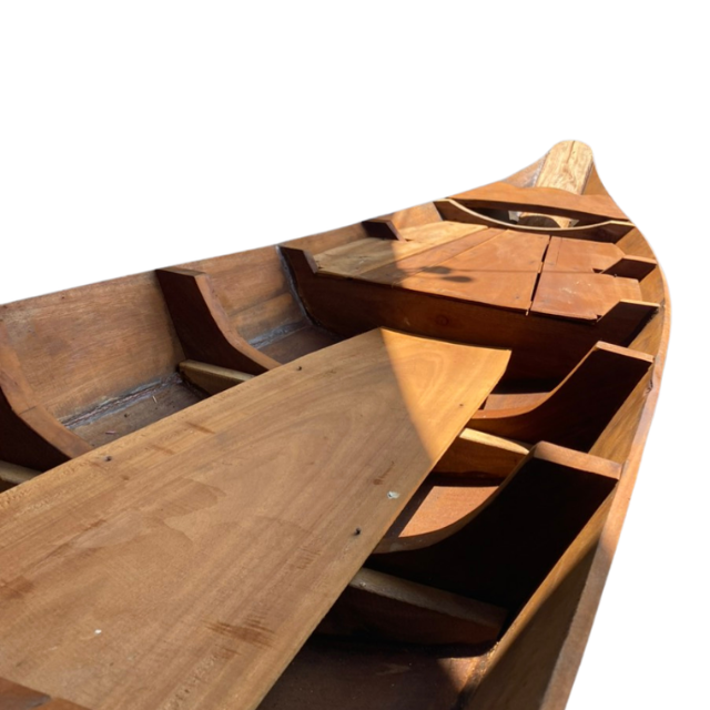 Fast Delivery Customization Wooden Boat Competitive Price Wholesale Rowing Carton Box Packaging Made Vietnam Fishing