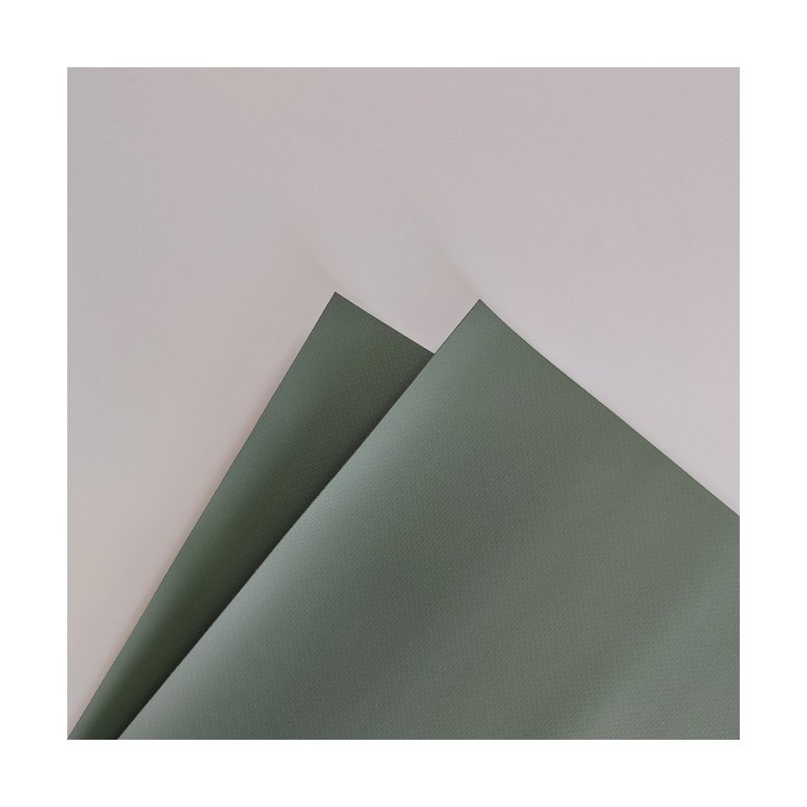 Inflatable Green Matte Waterproof Coated PVC Tarpaulin for Boats 750GSM 1000D*1000D 20*22 SAMPLE FREE