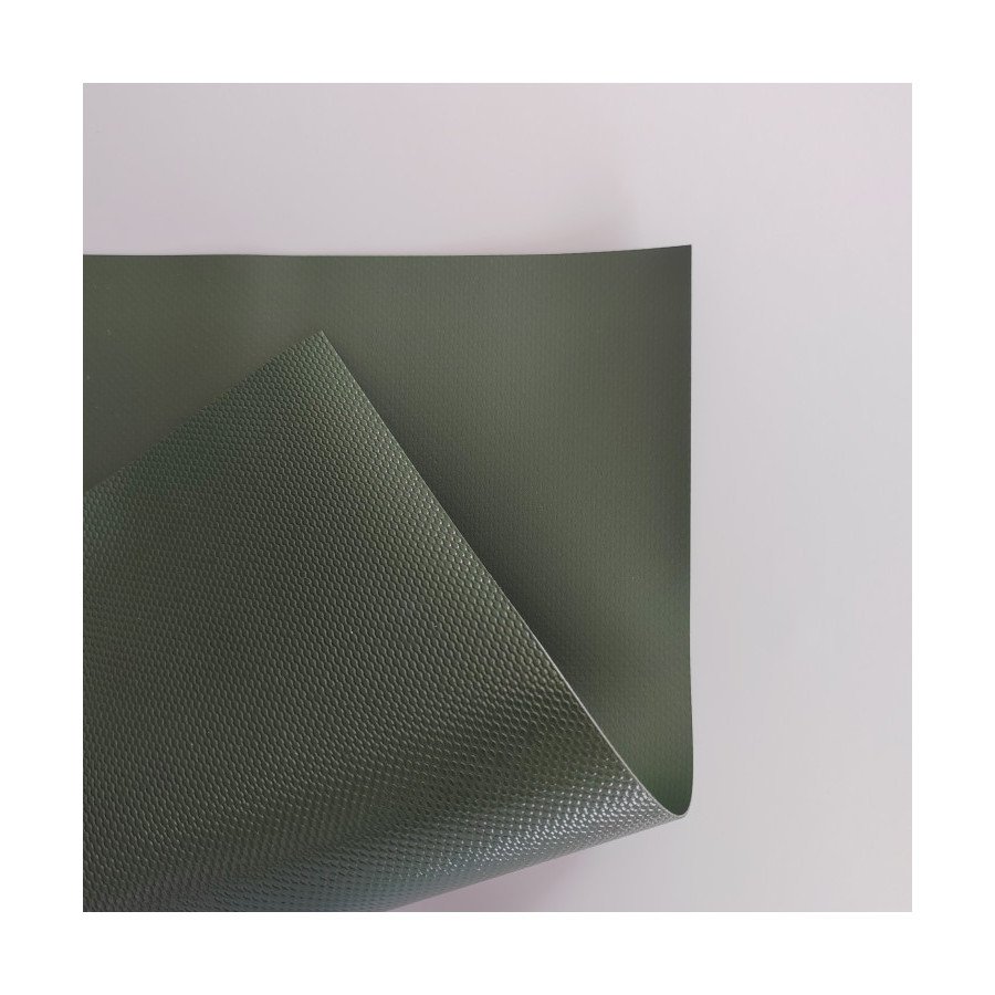 Inflatable Green Matte Waterproof Coated PVC Tarpaulin for Boats 750GSM 1000D*1000D 20*22 SAMPLE FREE