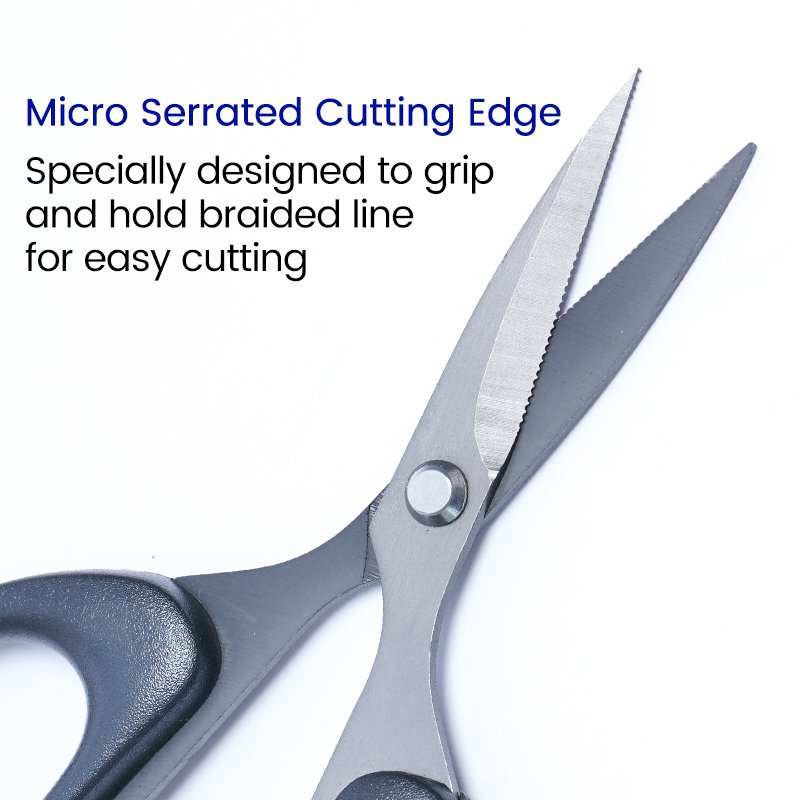 High Quality Stainless Steel Portable Fish Line Cutting Scissors with Safety Cover