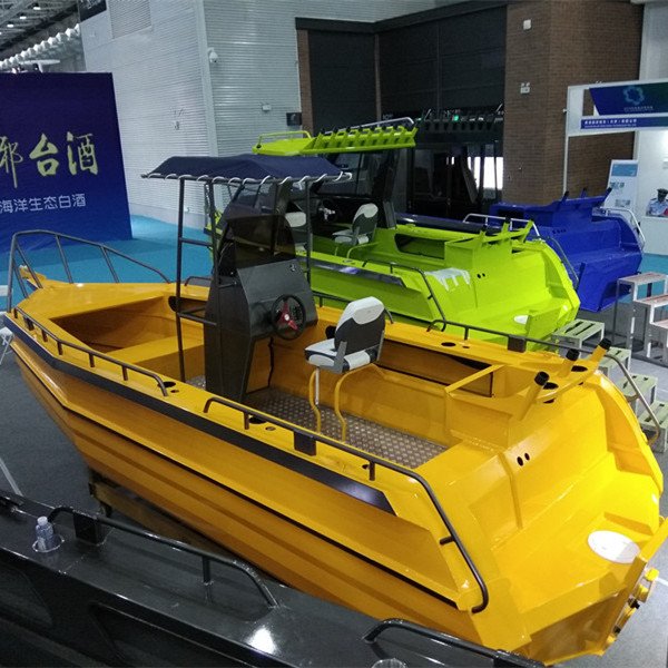 Australian Design 22.5ft Aluminum Pontoon Fishing Boat High Quality 625 Open Style with Outboard Engine Combo Set Outdoor Usage