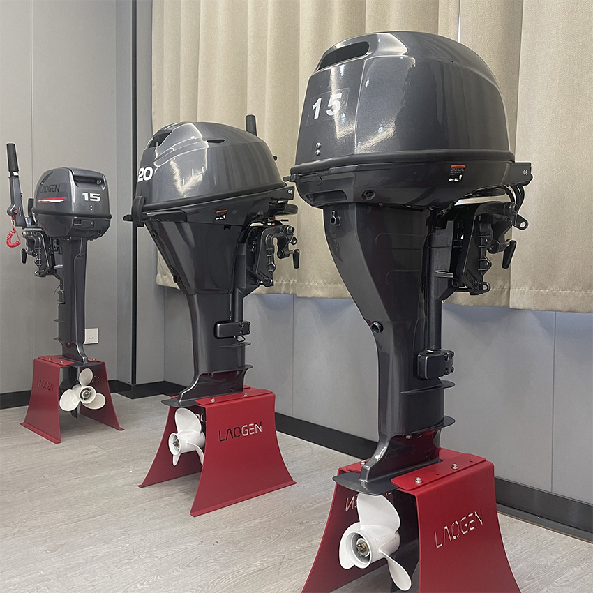 Laogen Outboard Boat Engine F15 Boat Outboard Engine Match Yamaha 4 Stroke 15hp Outboard Engine Out Board Boat Motors