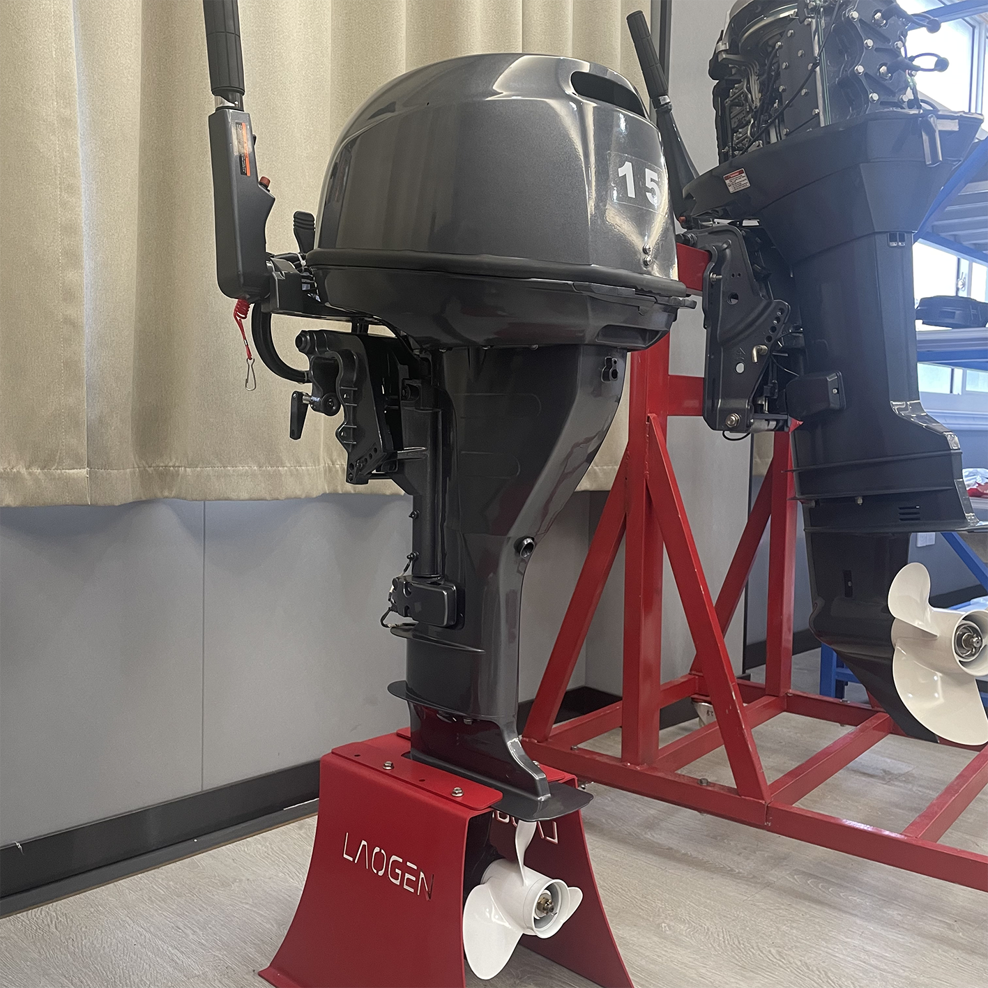 Laogen Outboard Boat Engine F15 Boat Outboard Engine Match Yamaha 4 Stroke 15hp Outboard Engine Out Board Boat Motors