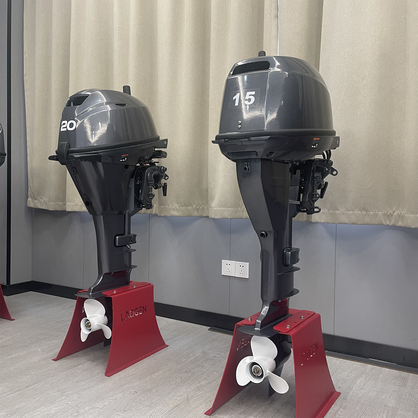 Laogen Outboard Boat Engine F15 Boat Outboard Engine Match Yamaha 4 Stroke 15hp Outboard Engine Out Board Boat Motors
