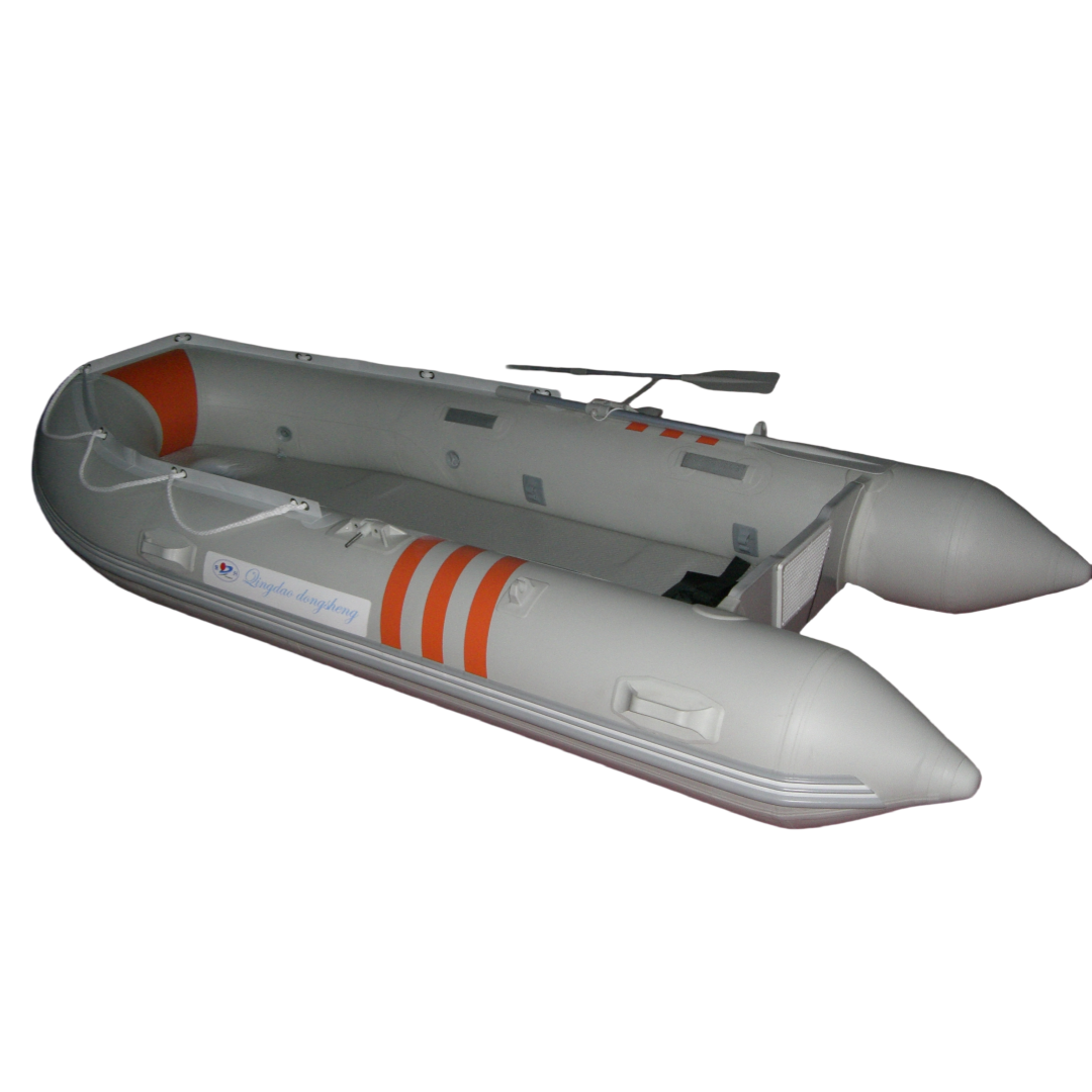 Lightweight Aluminum V-Bottom Dinghy Sport Yacht Catamaran Boats for Speed Fishing Inflatable PVC Hull with Outboard Engine Sale