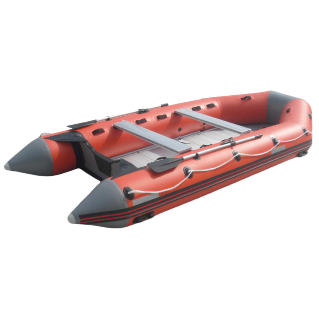 Lightweight Aluminum V-Bottom Dinghy Sport Yacht Catamaran Boats for Speed Fishing Inflatable PVC Hull with Outboard Engine Sale