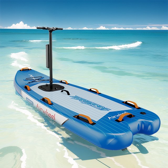 Airwheel Electric Boat Engine Stand up Boat Paddle 500W Fishing Board Water Play Shate Board Waterproof Brushless Motor