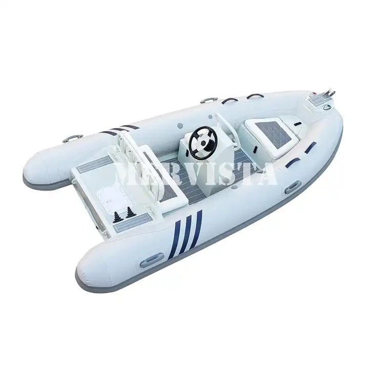 12ft Waterplay Crafts Aluminum Fishing Boat with Outboard Engine and Pump for Sale