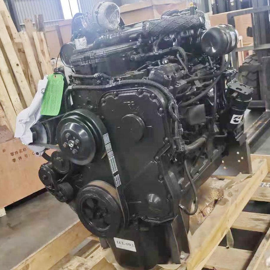 QSL9 300HP CPL3823 6-Cylinder 4-Stroke Electric Start Air Cooled Construction Diesel Engines for Boats Euro 4 Emission Standard