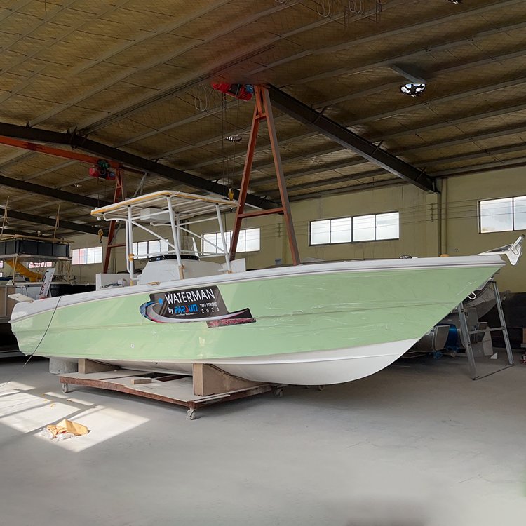 New Fiber Glass Fishing Speed Boat Best Quality White Ocean Sea Lake River 5M