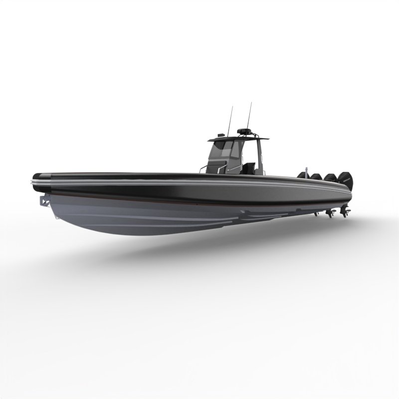 Seven Marine Aluminum High-Speed Patrol Boat Luxury Style Yacht with Outboard Motor Made in China for Cruising