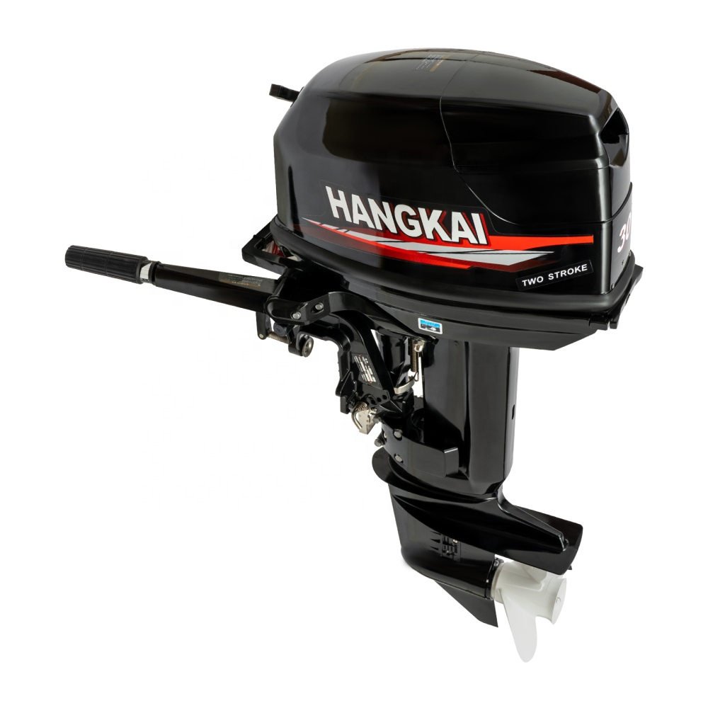 China 2-Stroke 30HP Outboard Motor Water Cooling Boat Motor 496cc Inflatable Fishing Boat Engine Motor Fuera De Borda