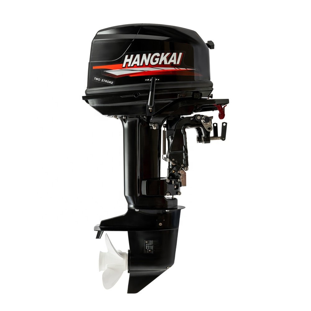 China 2-Stroke 30HP Outboard Motor Water Cooling Boat Motor 496cc Inflatable Fishing Boat Engine Motor Fuera De Borda