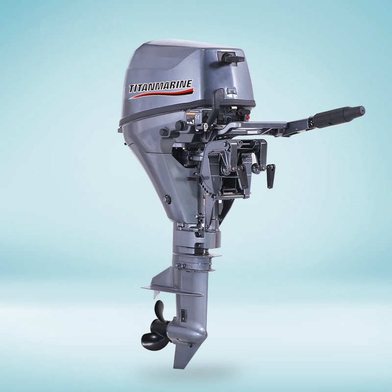 TITANMARINE 15hp Short Shaft Outboard Motor 4 Stroke Boat Engine for Sale