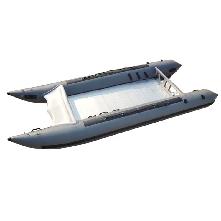 2024 New PVC Inflatable Sailboat 4-Person Aluminum Water Catamaran Kayak Rowing Boats for Sale