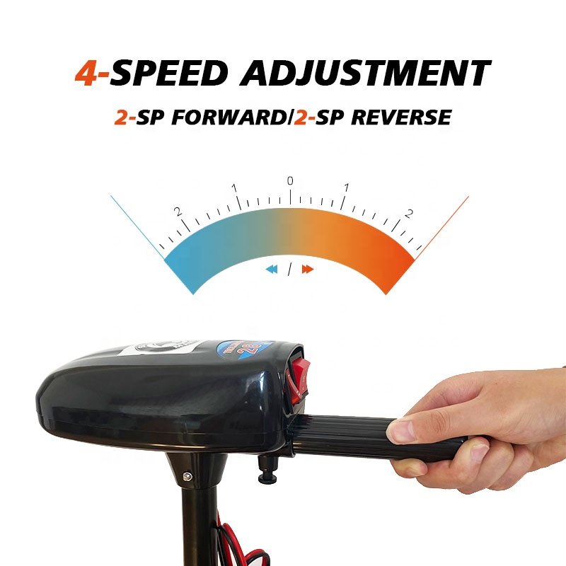 Solar Marine 28 Pounds PVC Inflatable Boat Thrust Engine Trolling Motor Max Push 200kg