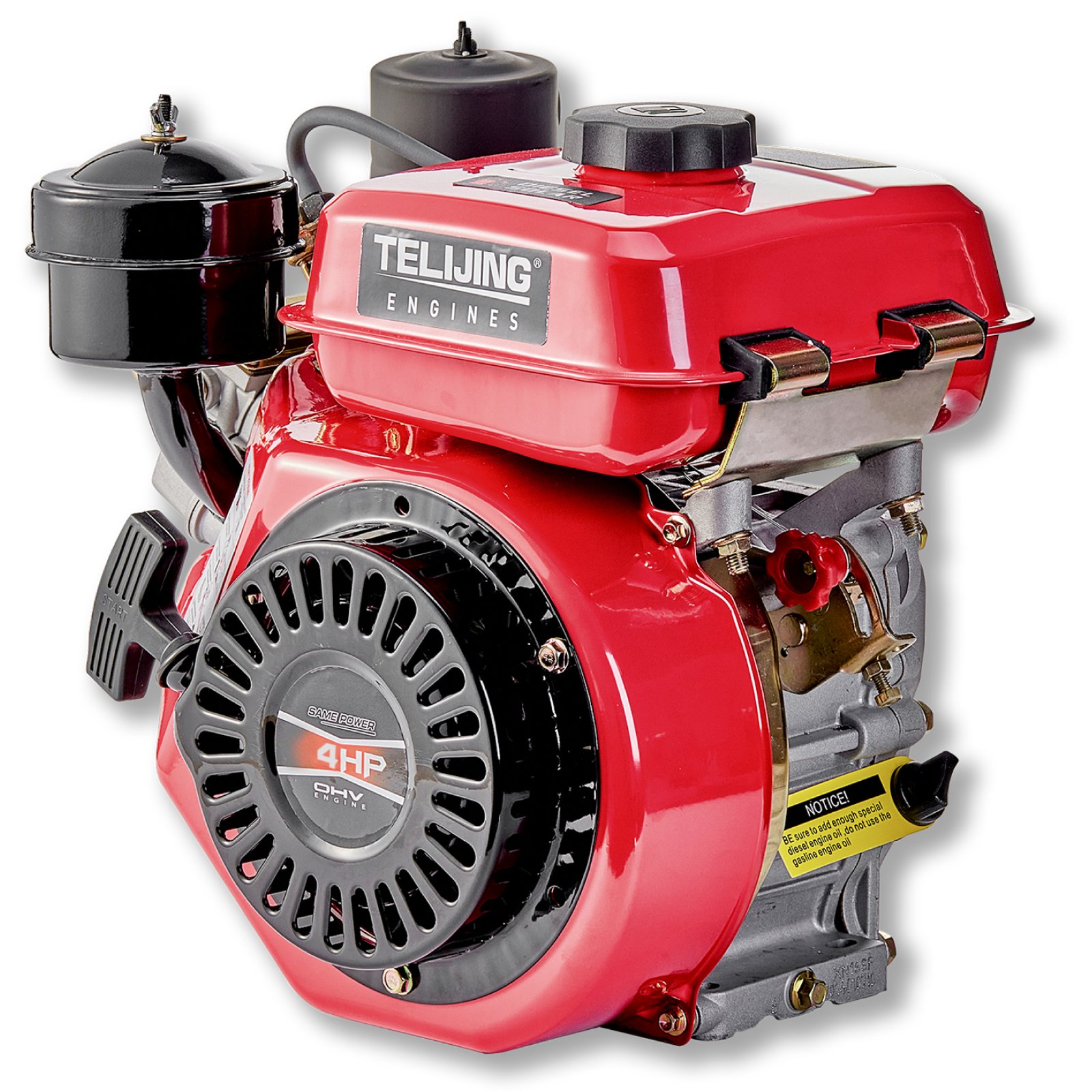 OHV Single Cylinder 170CF 4HP Diesel Engine 2.8kw/208c Fuel Efficient With Recoil Start Diesel Motor for Boat Agricultural Use