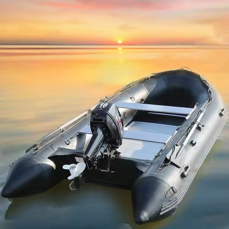 Factory 2 -6m Inflatable Boats Hypalon or PVC Rescue Boat Rowing Boat Inflatable with Engine