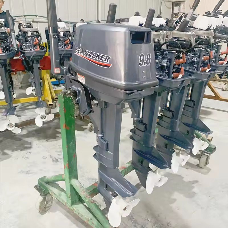 Seawalker Outboard Motor Marine 2 Stroke 9.8hp Boat Engine Short Shaft Manual Start for Sale