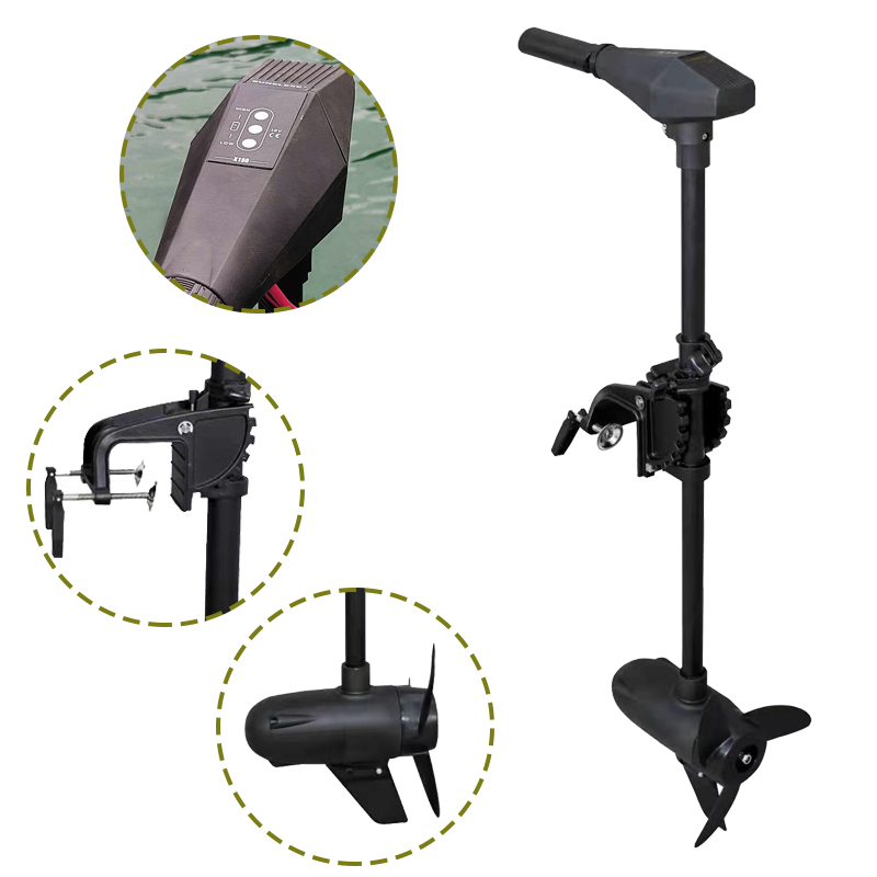 Electric Outboard Motor for Fishing Parts and Repuestos for New Motors Boat Usage Without Escobillas