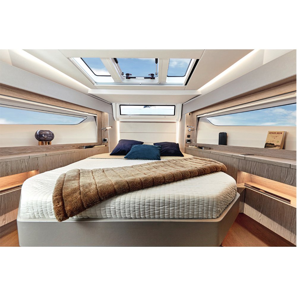 Luxury High-End Sport Yacht with Aluminum Hull and Outboard Engine Factory Wholesale for Europe North America Oceania