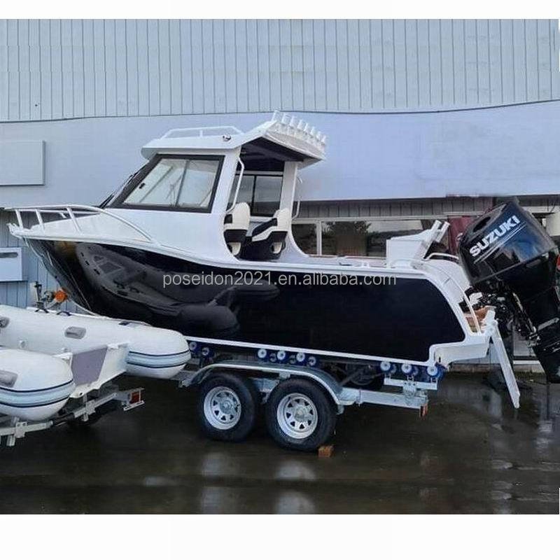 6m Mini Size Cute Fishing Yacht Cabin Sport Boat With CE Certified