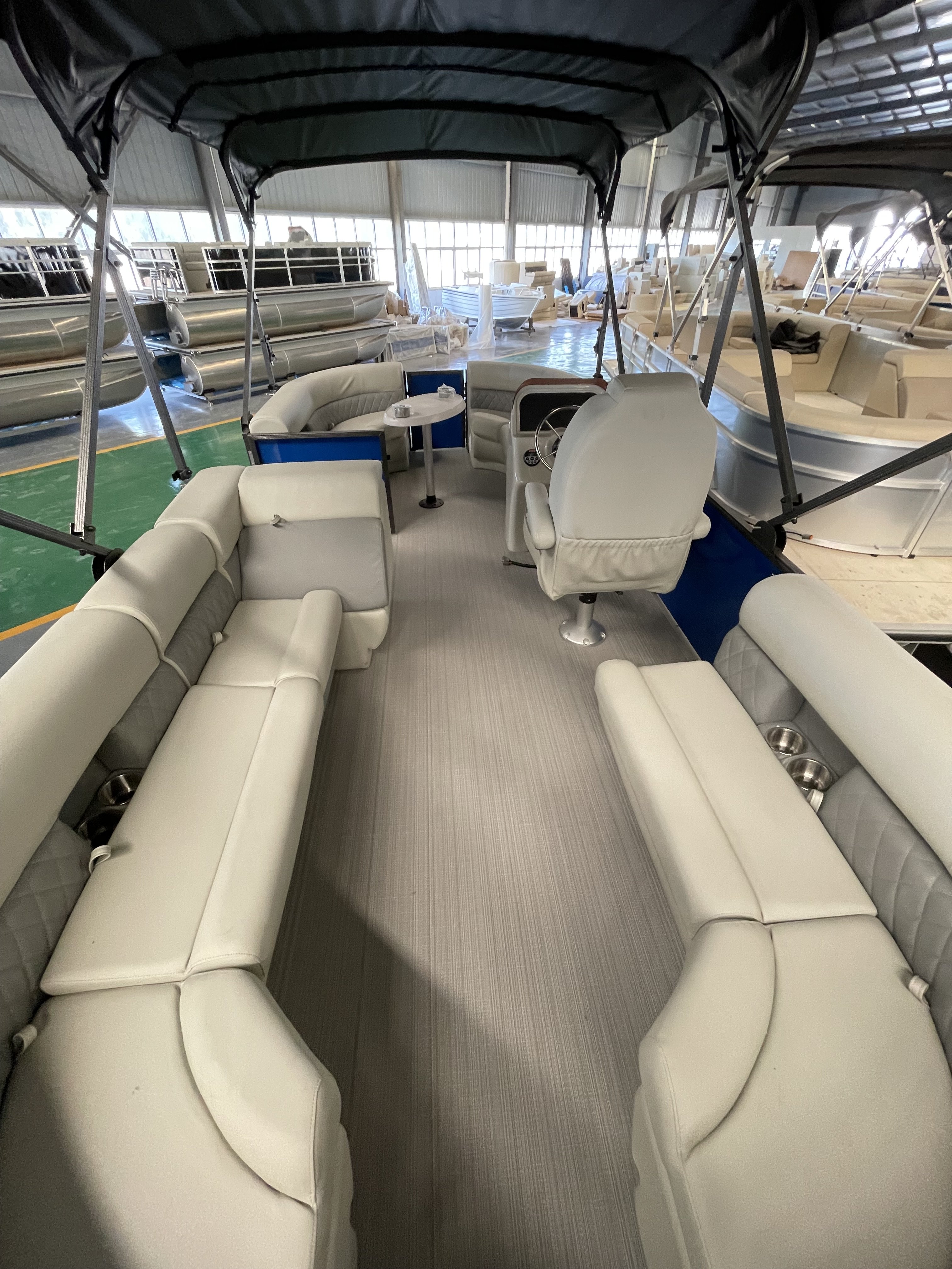 Allshine 7.6M Tritoon Boat Luxury Aluminum Yacht for Sale for Water Parties and Fishing Speed Sports Outboard Engine