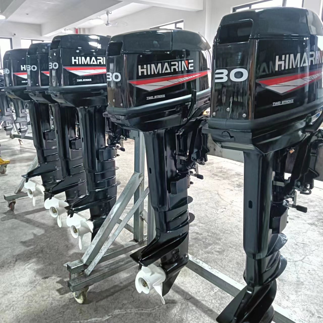 Himarine Brand 30HP Outboard Engine Boat Motor 2 Stroke Long Shaft and Short Shaft Marine Engine