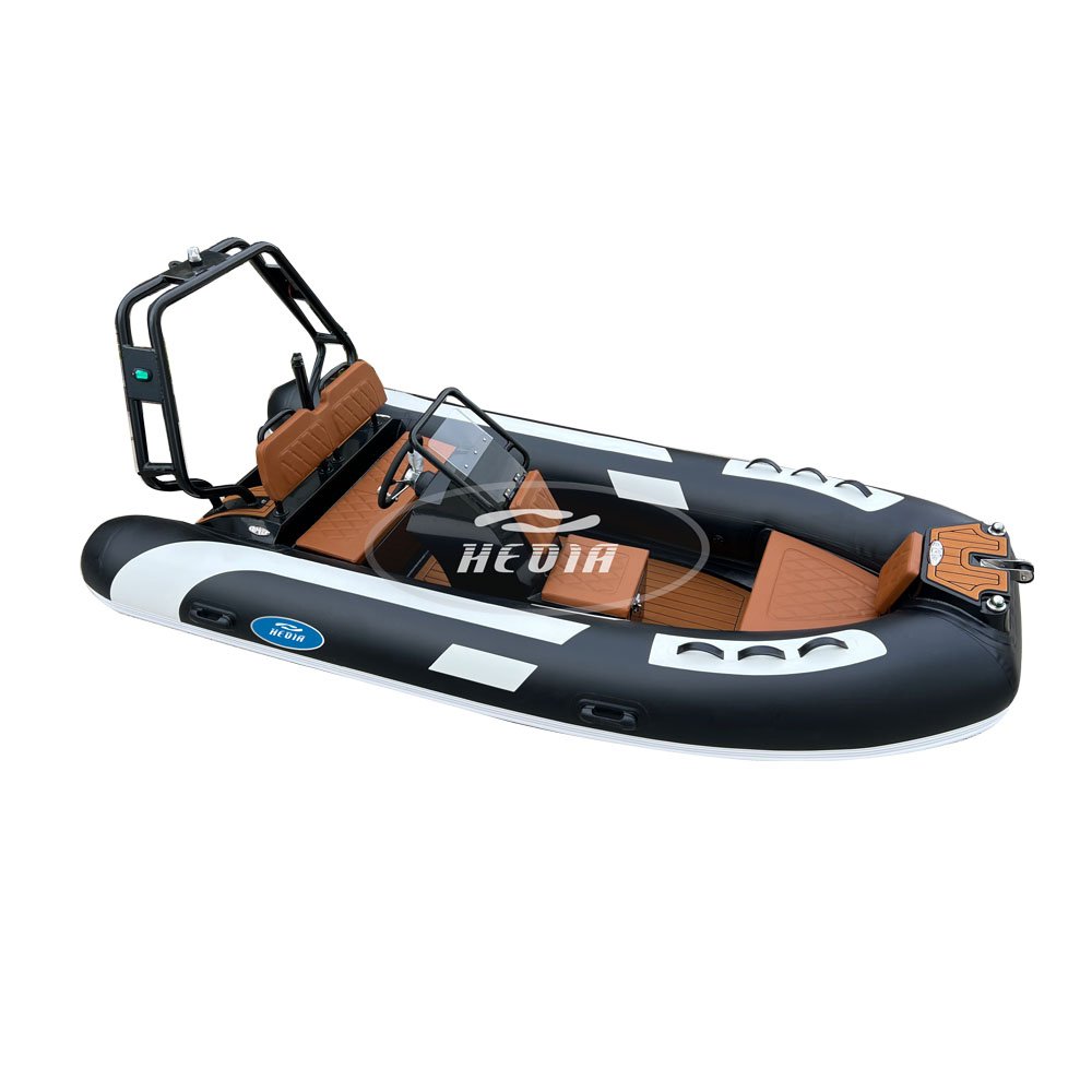 13ft 3.9m Hypalon Aluminum Rib Boat with Motor